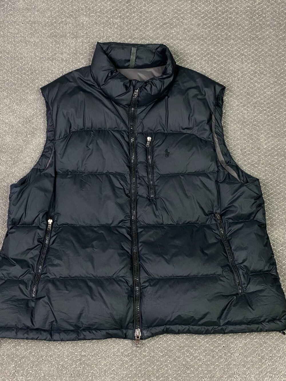 Polo Ralph Lauren Performance Gorham Down Puffer Vest Mens XB Black